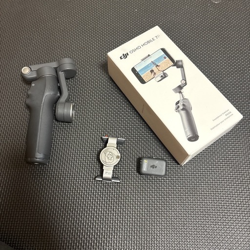 DJI osmomobile7P スマホ ジンバル モトブログ