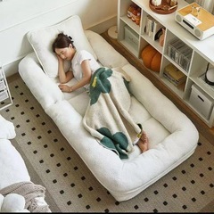 無料ソファー 1人掛け ゆったり ソファーベッド 一人掛け コンパクト 座椅子の画像
