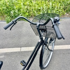 お買い得品❣26インチママチャリ（黒）の画像