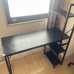 デスクテーブル チェア付き