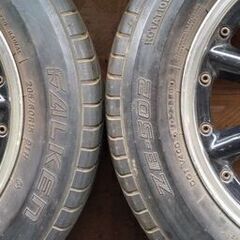 RS-8 ワタナベ 15×6.5J +34　PCD114.3 　205/60R15　2本 の画像