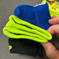 アシックス　スポーツソックス　21〜23センチ　３足セットの画像