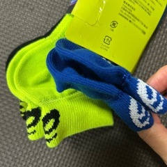 アシックス　スポーツソックス　21〜23センチ　３足セットの画像