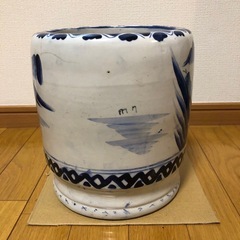 骨董 火鉢　の画像