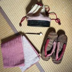 浴衣用帯・巾着・下駄・かんざし