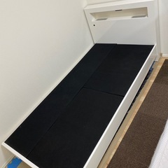 名古屋市近郊限定送料無料 シングルベッドマットレスセットの画像