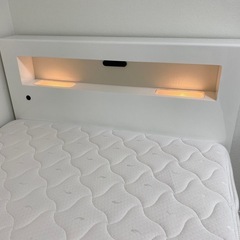 名古屋市近郊限定送料無料 シングルベッドマットレスセットの画像