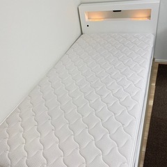名古屋市近郊限定送料無料 シングルベッドマットレスセットの画像