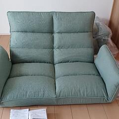 【新品未使用】東京インテリア　　　　2人掛けカウチソファ(２台)