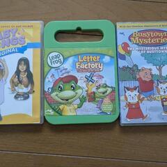 3〜5歳対象　英語学習　DVD３枚まとめの画像