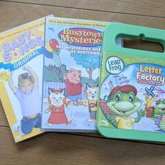 3〜5歳対象　英語学習　DVD３枚まとめ