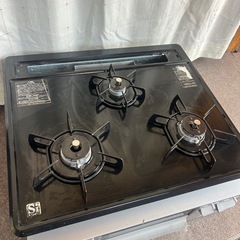 訳あり未使用品▶︎ガスコンロ　３口用