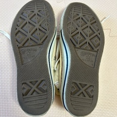 Converse All Star アイボリーハイカットスニーカー23センチの画像