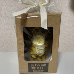 LED付ガラスジャー　ジャスミンポプリの画像