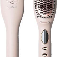 ヒートブラシ プラズマイオン ヘアアイロン ブラシ ストレート ツヤ感UPの画像