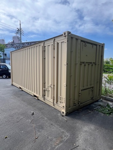 20フィートコンテナ倉庫