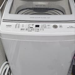洗濯機 AQUA 7kg 2021年製