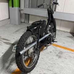 スーパーカブ50  フルカスタム　プレスカブ　チョッパーの画像