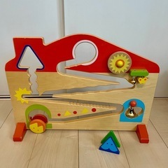 木製おもちゃ+プラおもちゃ5点セットの画像