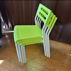 スタックチェア4脚セット