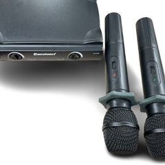 【カラオケセット】 ION Explorer IPA76S / Excelvan カラオケセット ワイヤレスマイク 2本付き K380の画像