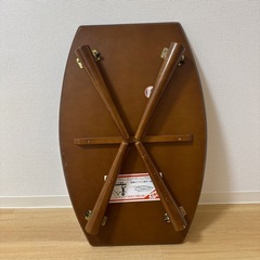 折りたたみローテーブルの画像