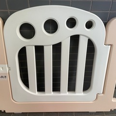 BuKo ベビーサークル　ホワイトベージュの画像