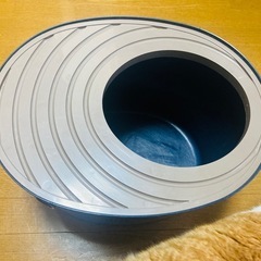 上から猫トイレ　大小2個の画像