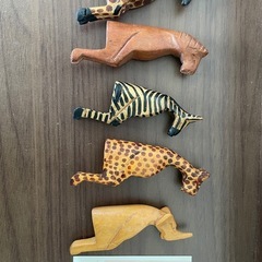 動物の置物 飾り インテリア 5体セットの画像