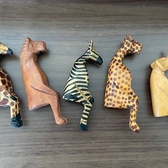 動物の置物 飾り インテリア 5体セットの画像