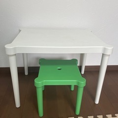 IKEA 子ども用テーブルセット