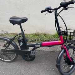 PELTECH(ペルテック) 折り畳み電動アシスト自転車 20インチ 折り畳み外装6段変速 (TDN-208) の画像