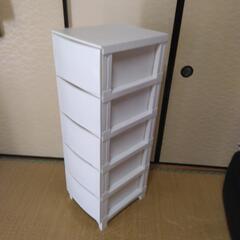 決まりました:プラ収納ケース5段:の画像