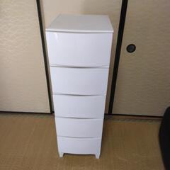 プラ収納ケース5段
