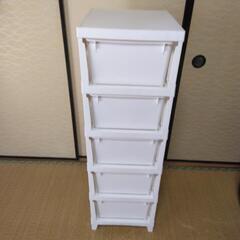 決まりました:プラ収納ケース5段:の画像