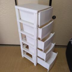 決まりました:プラ収納ケース5段:の画像