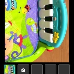 【✨美品✨】ピアノ🎹から音、音楽が鳴るベビージム、プレイマット👶🏻の画像