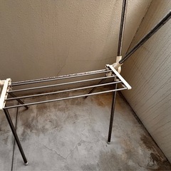 洗濯干しの画像