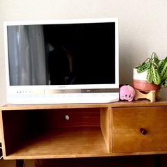 【破格】24型テレビ＋テレビ台セット！引越しのため早めにお譲りし...