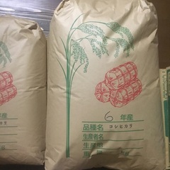 栃木県コシヒカリ玄米20キロ