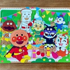 アンパンマン　パズル2個セットの画像