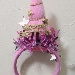 happybirthday☆カチューシャUSEDの画像