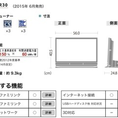 【破格】24型テレビ＋テレビ台セット！引越しのため早めにお譲りします！Blu-ray対応（要修理）の画像