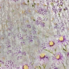 花柄ラップブラウスの画像