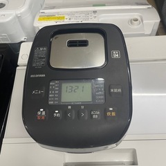 配送可能　保証付き 2020年製アイリスオーヤマ IRIS OHYAMA 圧力IHジャー炊飯器 3合 ブラック RC-PD30-Bの画像