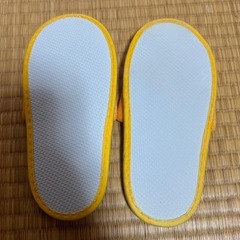 【新品未使用】子供用スリッパ　アヒルの画像
