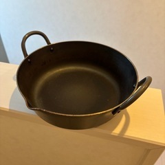 揚げ物鍋　鉄の画像