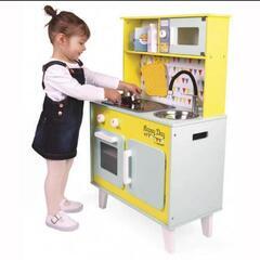 おままごとキッチン Happy Day クッキングトイ 木製の画像