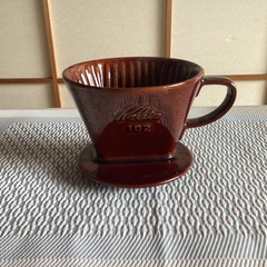 コーヒードリッパー　陶器の画像