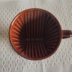 コーヒードリッパー　陶器の画像